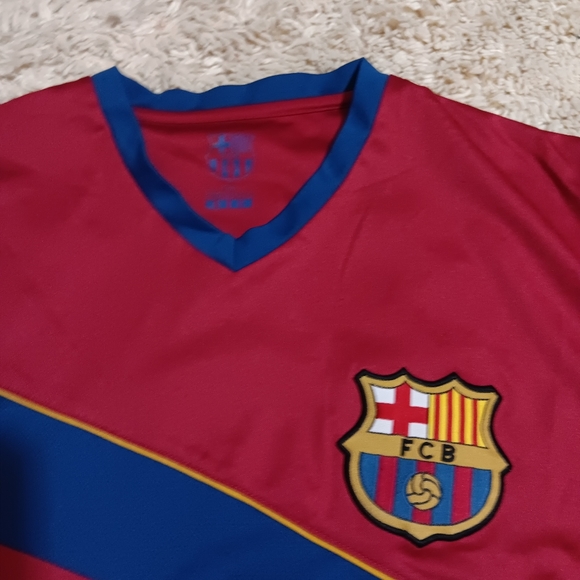Barcelona Shirt Mens Smal Soccer Official Merchandise - Picture 4 of 5